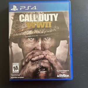 Call of Duty: WWII WW2 (Sony Playstation 4, 2017) PS4 World War Two